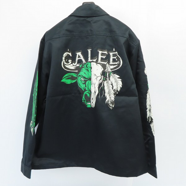 実際に弊社で買取させて頂いた【未使用】CALEE/キャリー ウエポンチノ ワークジャケット CL-21SS001/Lの画像 1枚目