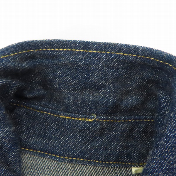 実際に弊社で買取させて頂いたTHE FLAT HEAD/フラットヘッド ウエスタンデニムシャツ 75151 /36の画像 5枚目