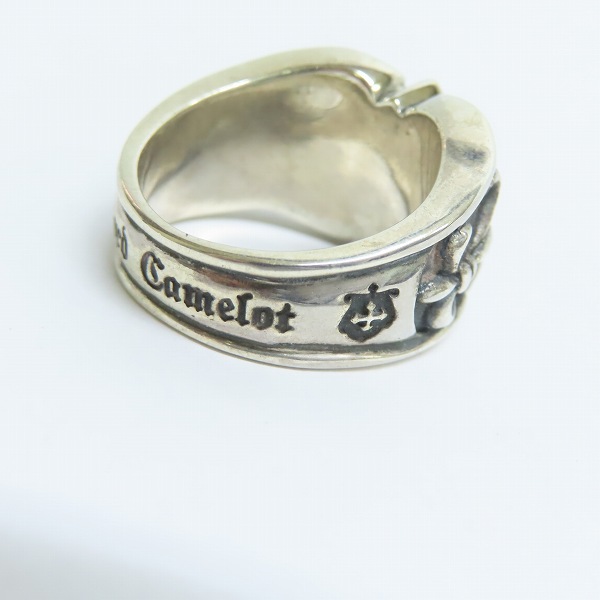 実際に弊社で買取させて頂いた【ギャラ付】Load Camelot/ロードキャメロット フレアモチーフ リング LC624/19号の画像 7枚目