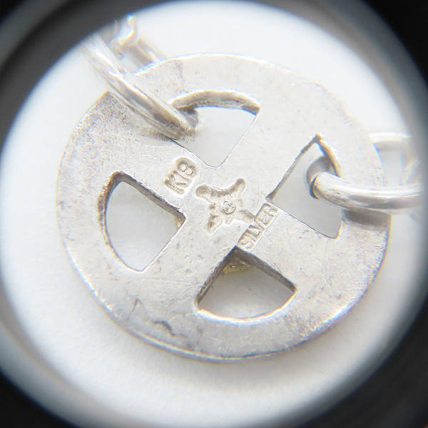 実際に弊社で買取させて頂いた【証明書】FIRST ARROWS/ファーストアローズ K18 ターコイズ フェザーネックレスの画像 7枚目