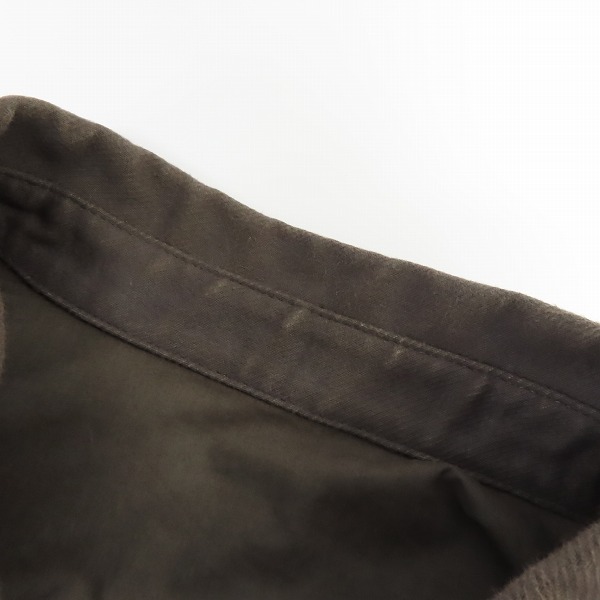 実際に弊社で買取させて頂いたRick Owens/リックオウエンス 18AW オーバーサイズ シャツ RR18F1728-SMK/48の画像 6枚目