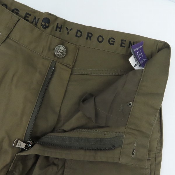 実際に弊社で買取させて頂いたHYDROGEN/ハイドロゲン バック スカル カーゴ パンツ HYA1150682/34の画像 1枚目