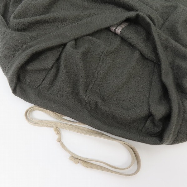 実際に弊社で買取させて頂いたRick Owens/リックオウエンス カシミアサルエルパンツ RU18F1650-WSB/Mの画像 6枚目