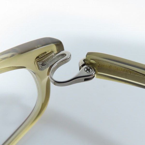 実際に弊社で買取させて頂いた999.9/フォーナインズ ALL STANDARD レンズ度入り 眼鏡/メガネ フレーム アイウェア/NP-14の画像 5枚目