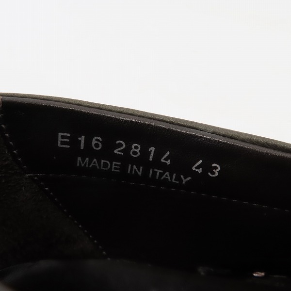 実際に弊社で買取させて頂いたRick Owens/リックオウエンス レザースリッポン/43の画像 5枚目