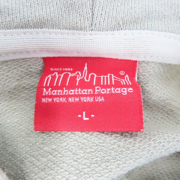 実際に弊社で買取させて頂いたManhattan Portage/マンハッタンポーテージ 20SS スカイラインロゴ パーカー 20SS-MP-M317 /Lの画像 2枚目