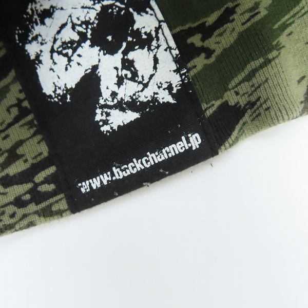 実際に弊社で買取させて頂いたBack Channel/バックチャンネル カモフラ柄 ジップアップパーカー/Mの画像 7枚目