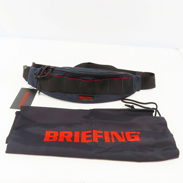 実際に弊社で買取させて頂いたBRIEFING/ブリーフィング TRIPOD トライポッド ボディバッグ ディープシー BRF071219の画像 6枚目