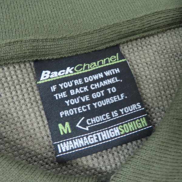 実際に弊社で買取させて頂いたBack Channel/バックチャンネル カモフラ サーマル ポロシャツ/Mの画像 2枚目