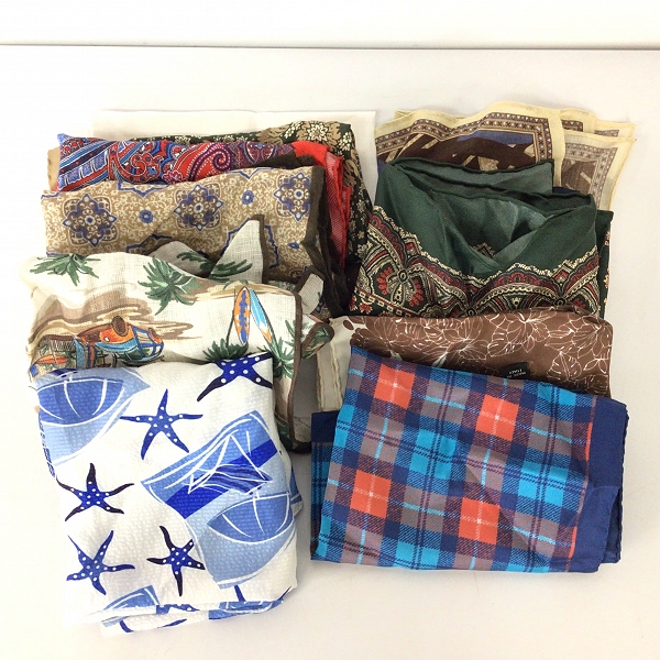 実際に弊社で買取させて頂いた【おまとめ品】FRAPBOIS/フラボア BURBERRY/バーバリー  他 マフラー/ハンカチ/ストール 等の画像 3枚目