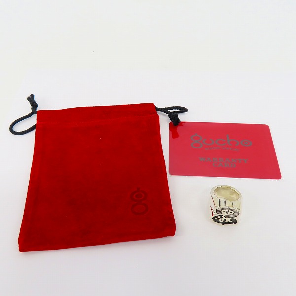 実際に弊社で買取させて頂いた【ワランティ付】Gucho /ガッチョ Rallod ラロッドリング 8.5号の画像 9枚目