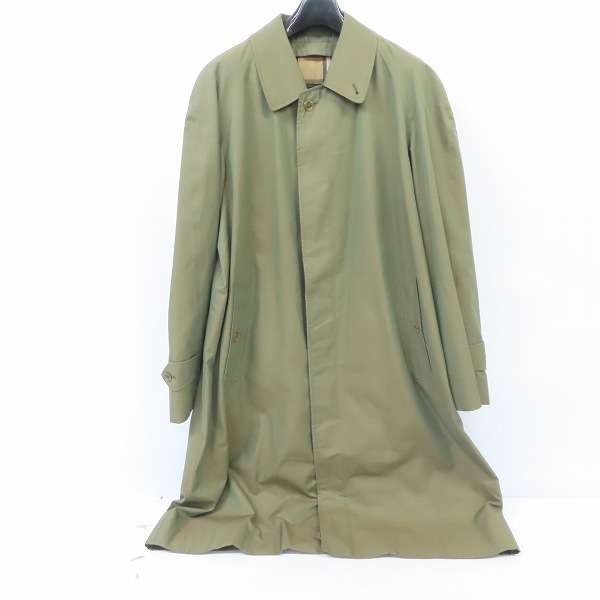 実際に弊社で買取させて頂いたBurberrys/バーバリーズ 裏地チェック柄/バーバリー チェック ステンカラーコート