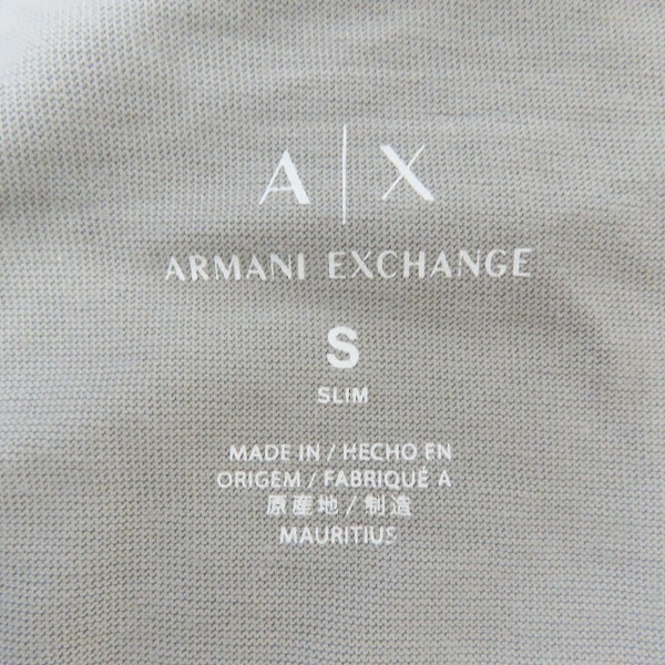 実際に弊社で買取させて頂いた【未使用】ARMANI EXCHANGE/アルマーニエクスチェンジ プリント半袖Tシャツ/Sの画像 2枚目