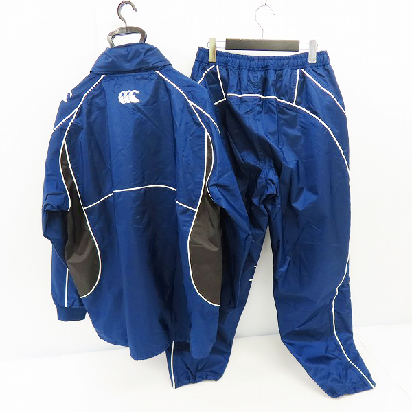 実際に弊社で買取させて頂いたCANTERBURY/カンタベリー ジップアップ ジャケット/パンツ セットアップ ジャージ ラグビー RG-78510/RG-18510/XLの画像 1枚目