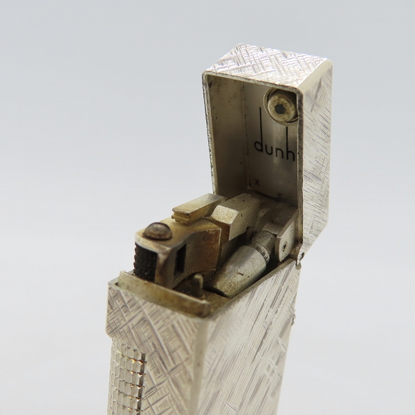 実際に弊社で買取させて頂いたdunhill/ダンヒル サイドローラー ガスライター シルバーの画像 4枚目