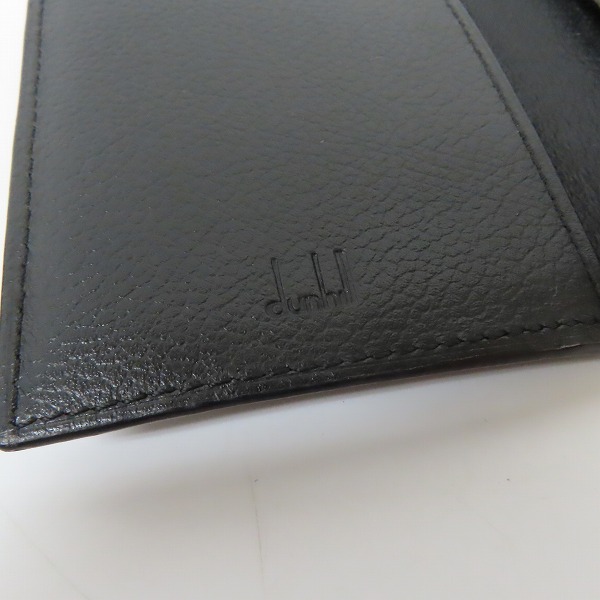 実際に弊社で買取させて頂いたDunhill/ダンヒル 名刺入れ/カードケース ブラックの画像 4枚目