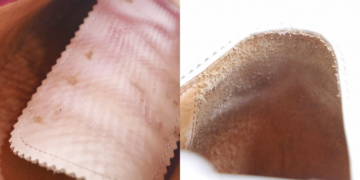 実際に弊社で買取させて頂いたPaul Smith/ポールスミス ビジネスシューズ/ドレスシューズ ウイングチップ ホワイト /9の画像 7枚目