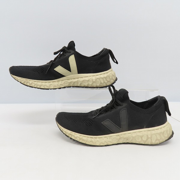 実際に弊社で買取させて頂いたRick Owens×Veja/リックオウエンス×ヴェジャ ランニングスニーカー/27.5の画像 3枚目