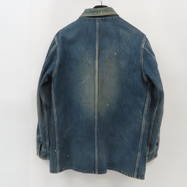 実際に弊社で買取させて頂いたCALEE/キャリー デニムジャケット インディゴ/Mの画像 1枚目
