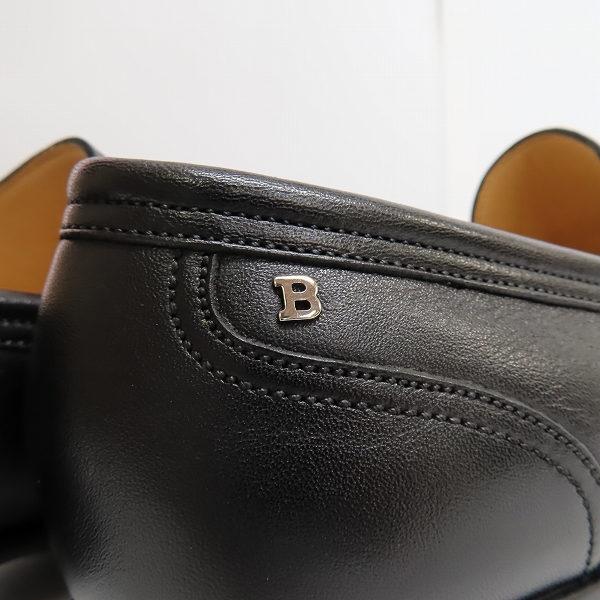 実際に弊社で買取させて頂いたBALLY/バリー TELENACO/20 ワンポイントB レザー ローファー/US8EEEの画像 6枚目