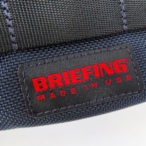 実際に弊社で買取させて頂いたBRIEFING/ブリーフィング TRIPOD トライポッド ボディバッグ ディープシー BRF071219の画像 4枚目