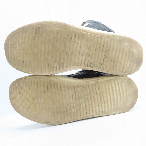 実際に弊社で買取させて頂いたRick Owens/リックオウエンス ジオバスケット サイドジップスニーカーRU18F1894/41.5の画像 2枚目