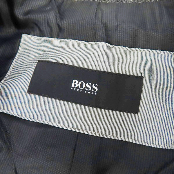実際に弊社で買取させて頂いたHUGO BOSS/ヒューゴボス ウール チェスターコート/50の画像 2枚目