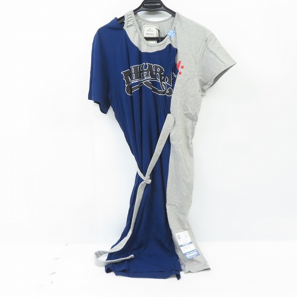 実際に弊社で買取させて頂いた【未使用】Maison MIHARA YASUHIRO/メゾン ミハラヤスヒロ ドッキング デザイン ワンピース B04DR791/38