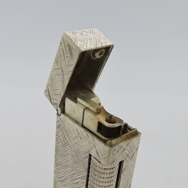 実際に弊社で買取させて頂いたdunhill/ダンヒル サイドローラー ガスライター シルバーの画像 3枚目