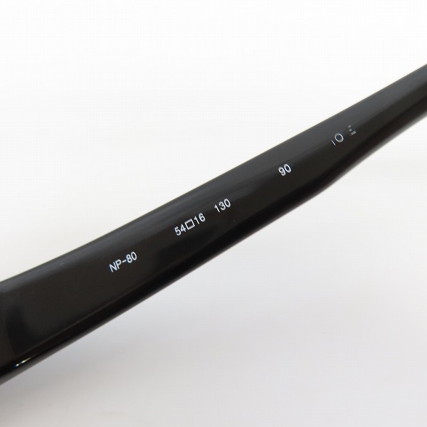 実際に弊社で買取させて頂いた999.9/フォーナインズ 眼鏡 メガネフレーム/アイウェア フルリム NP-80の画像 5枚目