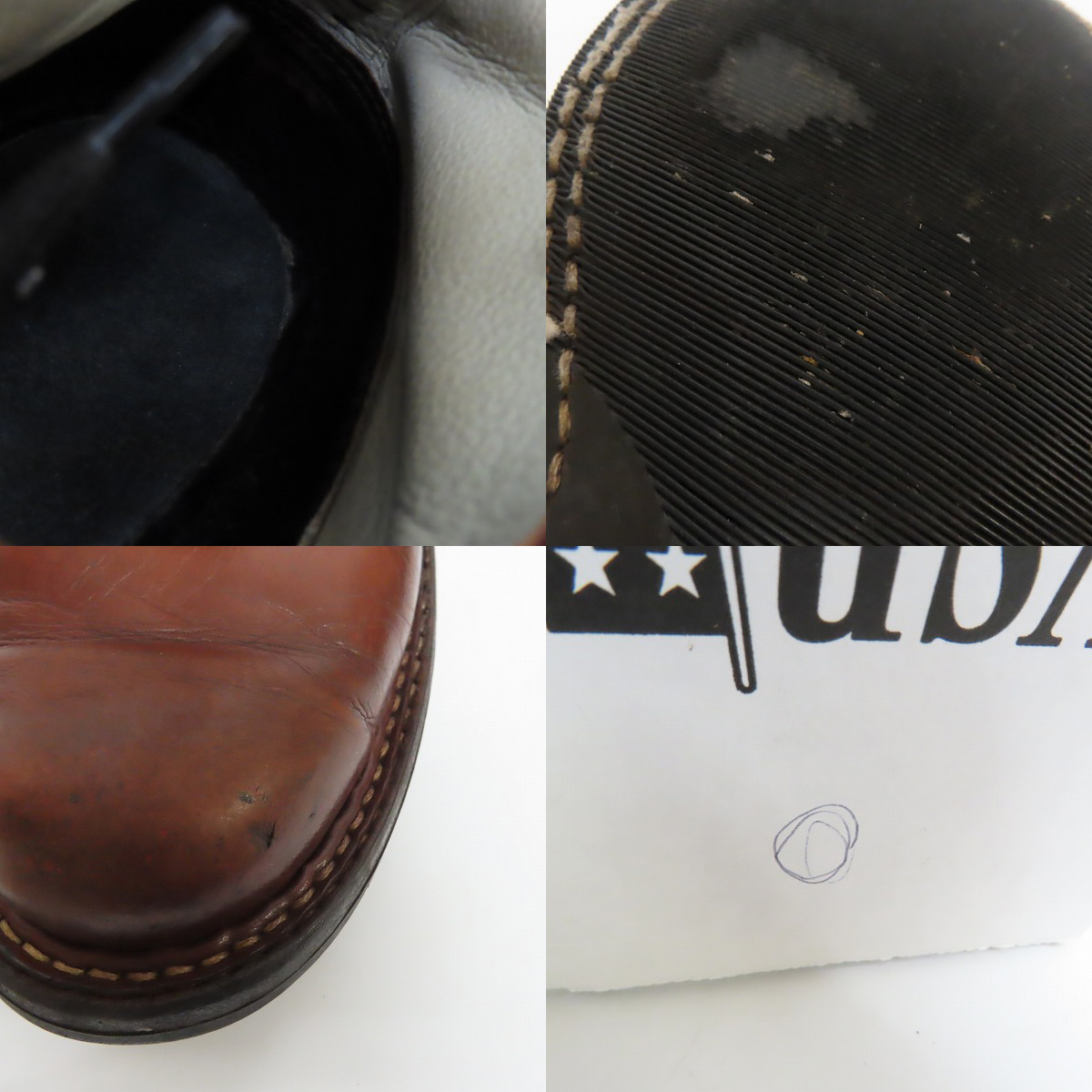 実際に弊社で買取させて頂いたWHITE’S BOOTS/ホワイツブーツ SEMI DRESS/セミドレス ブーツ 2332-W/7Eの画像 7枚目