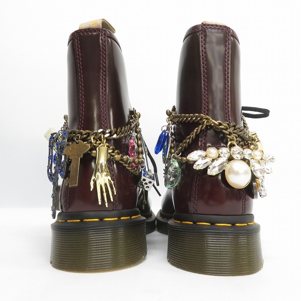 実際に弊社で買取させて頂いたDr.Martens/ドクターマーチン×MARC JACOBS/マークジェイコブス 8ホールブーツ 26496600/UK4の画像 1枚目
