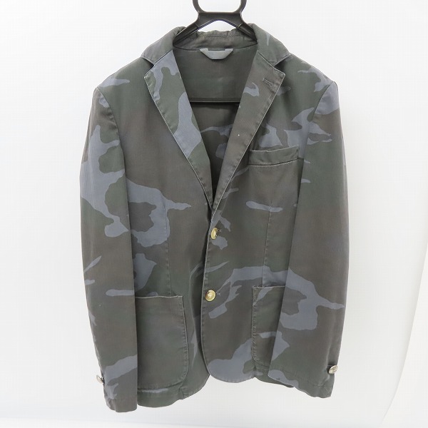 実際に弊社で買取させて頂いたHYDROGEN/ハイドロゲン カモフラ柄 2B ジャケット/S