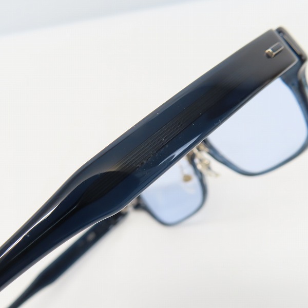 実際に弊社で買取させて頂いた999.9/フォーナインズ ウェリントン/スクエア 眼鏡フレーム/メガネフレーム NP-17-533の画像 9枚目