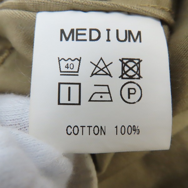 実際に弊社で買取させて頂いた【未使用】CALEE/キャリー Back Satin Parachute Pants/Mの画像 3枚目