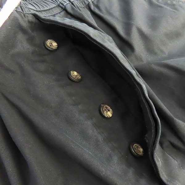 実際に弊社で買取させて頂いたRick Owens/リックオウエンス ドローストリングクロップドパンツ RU18S5381-TE ブラック/50の画像 5枚目