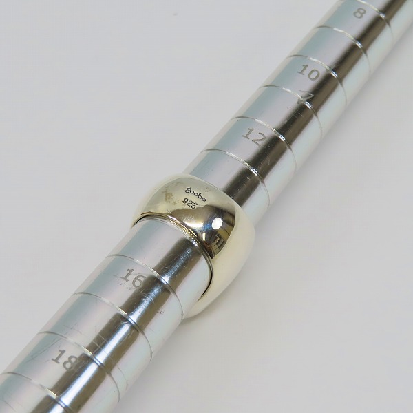 実際に弊社で買取させて頂いた【ワランティ付】gucho/ ガッチョ SCRIBE RING リング 14.5号の画像 6枚目