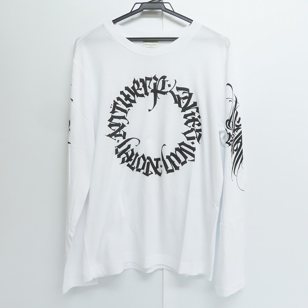 実際に弊社で買取させて頂いたDries Van Noten/ドリスヴァンノッテン 長袖 プリント Tシャツ/S