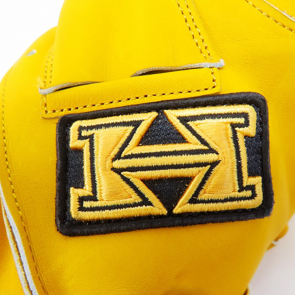 実際に弊社で買取させて頂いたHI-GOLD/ハイゴールド 硬式 捕手用 キャッチャーミット PAG-100Mの画像 5枚目