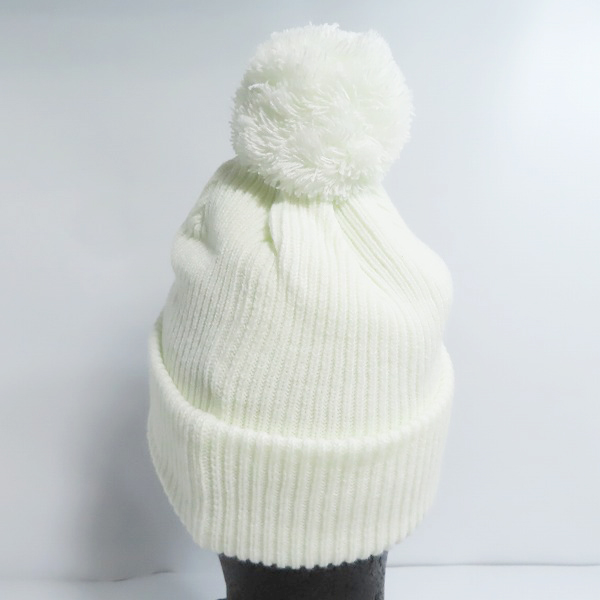 実際に弊社で買取させて頂いた(1)NEW ERA×FRAGMENT DESIGN/ニューエラ×フラグメント デザイン ポンポンニット リブ ホワイトの画像 3枚目