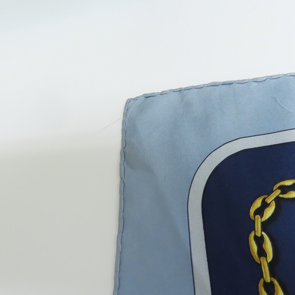 実際に弊社で買取させて頂いたCartier/カルティエ チェーン総柄 大判ストールの画像 7枚目