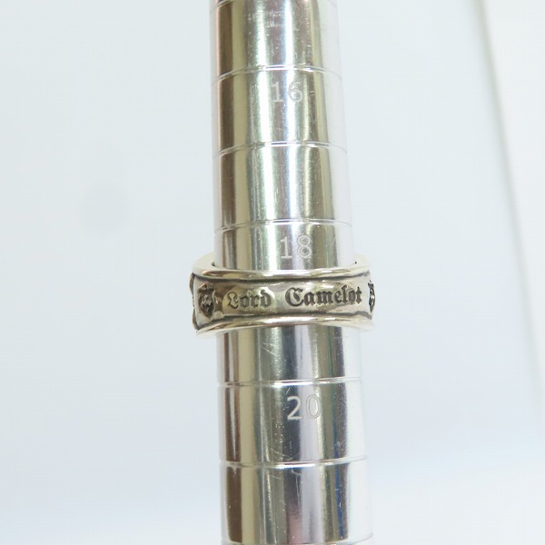 実際に弊社で買取させて頂いた【ギャラ付】Load Camelot/ロードキャメロット フレアモチーフ リング LC624/19号の画像 8枚目