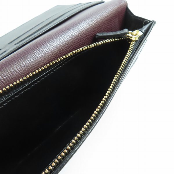 実際に弊社で買取させて頂いたdunhill/ダンヒル レザーロング ウォレット/長財布の画像 5枚目