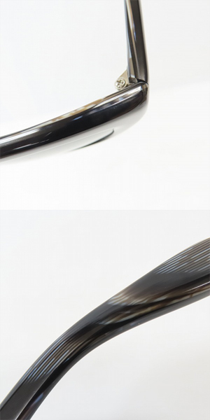 実際に弊社で買取させて頂いたSTUSSY/ステューシー WOODY ウッディ サングラス/メガネフレームの画像 8枚目