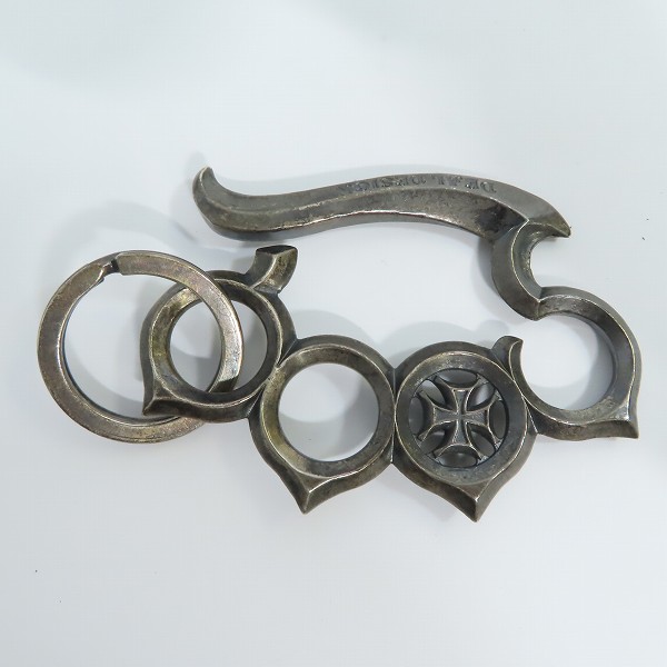 実際に弊社で買取させて頂いたDEAL DESIGN/ディールデザイン メリケンサック風ブレードジャックキーチェーンの画像 2枚目