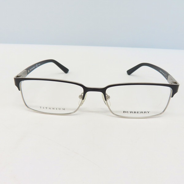 実際に弊社で買取させて頂いたBURBERRY/バーバリー フルリム メガネフレーム/アイウェア 1296TDの画像 1枚目