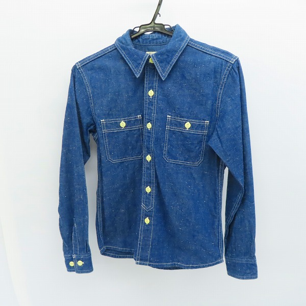 実際に弊社で買取させて頂いたGOTTA ROLL/ガッタロール THE FLAT HEAD/フラットヘッド ワークシャツ 34