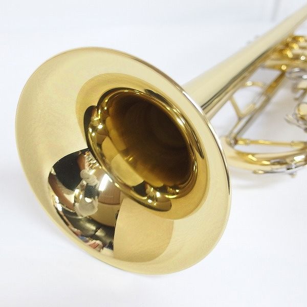 実際に弊社で買取させて頂いた★Richard/リチャード トランペット ゴールド ハードケース付 の画像 2枚目