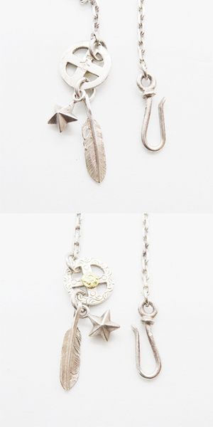 実際に弊社で買取させて頂いた【証明書】FIRST ARROWS/ファーストアローズ K18 ターコイズ フェザーネックレスの画像 4枚目