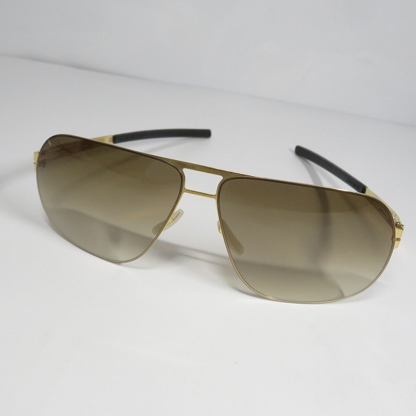 実際に弊社で買取させて頂いたic! berlin/アイシーベルリン U9 Guntzelstrase サングラス/アイウェア/863424